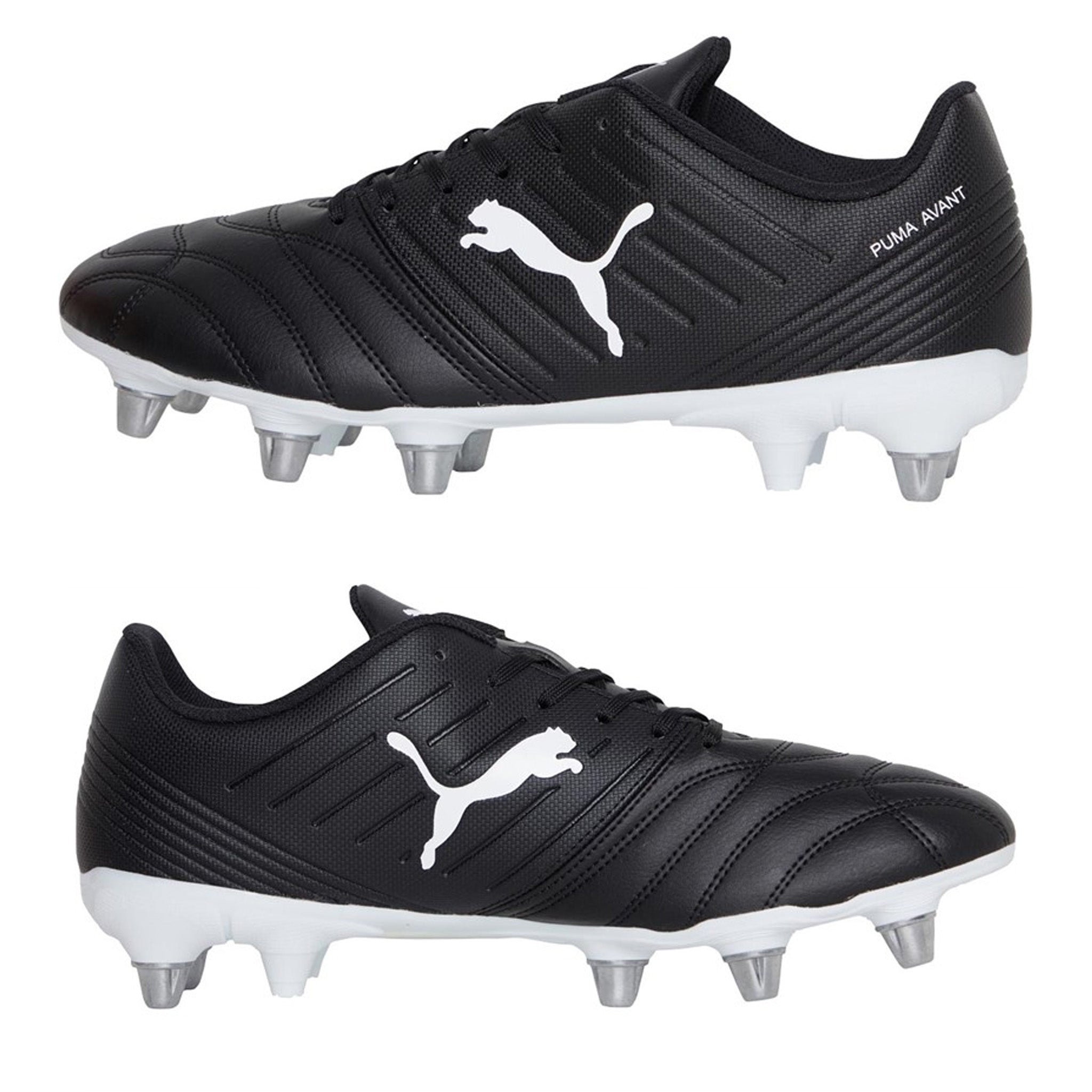 Puma Avant Rugby Boots Black White