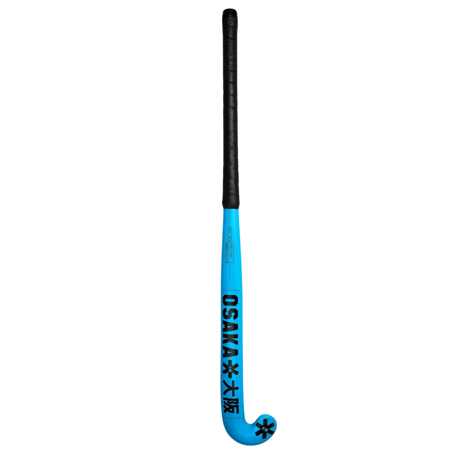 Osaka Pro Bow 25 Hockey Stick: Electric Blue