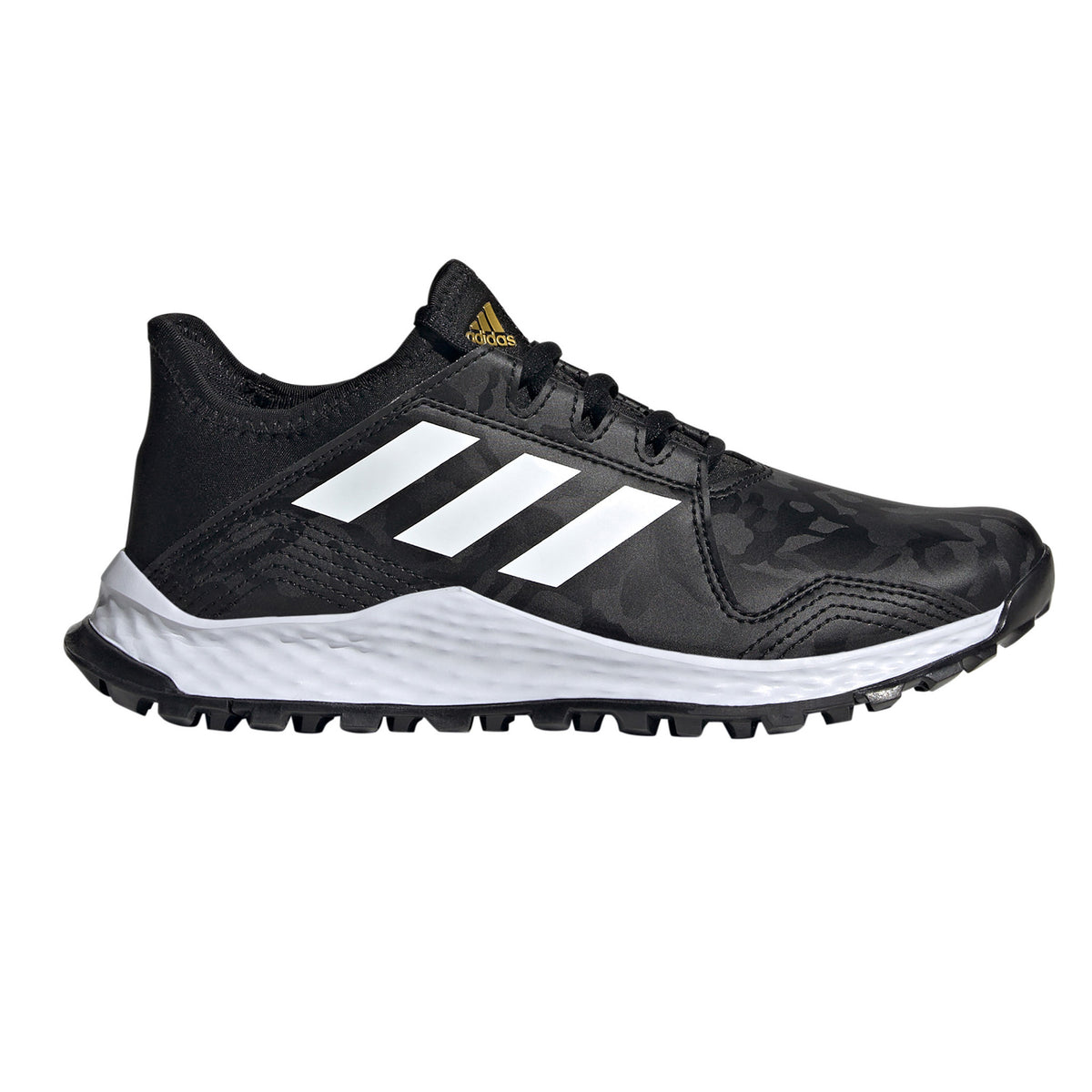 Adidas Youngstar Junior Hockey Shoes : Black