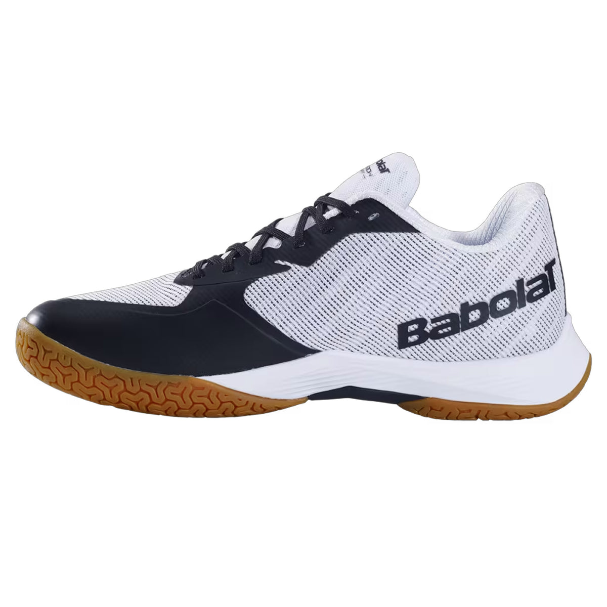 Babolat Shadow Spirit 2 Mens Indoor Court Shoes: White/Black