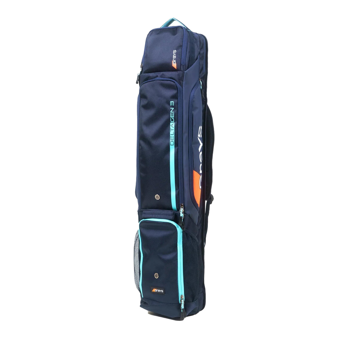 Grays Delta Gen 3 Hockey Kit Bag: Navy/Aqua