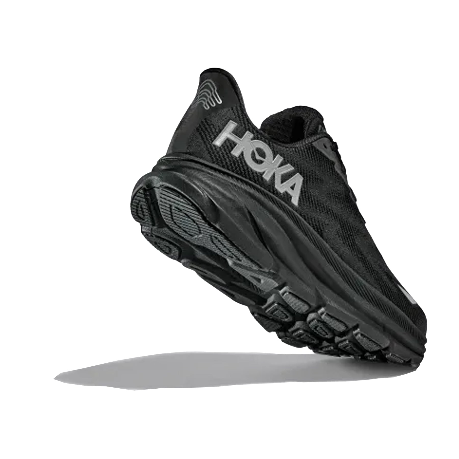 Hoka Clifton 9 GTX Mens Running Shoes: Black