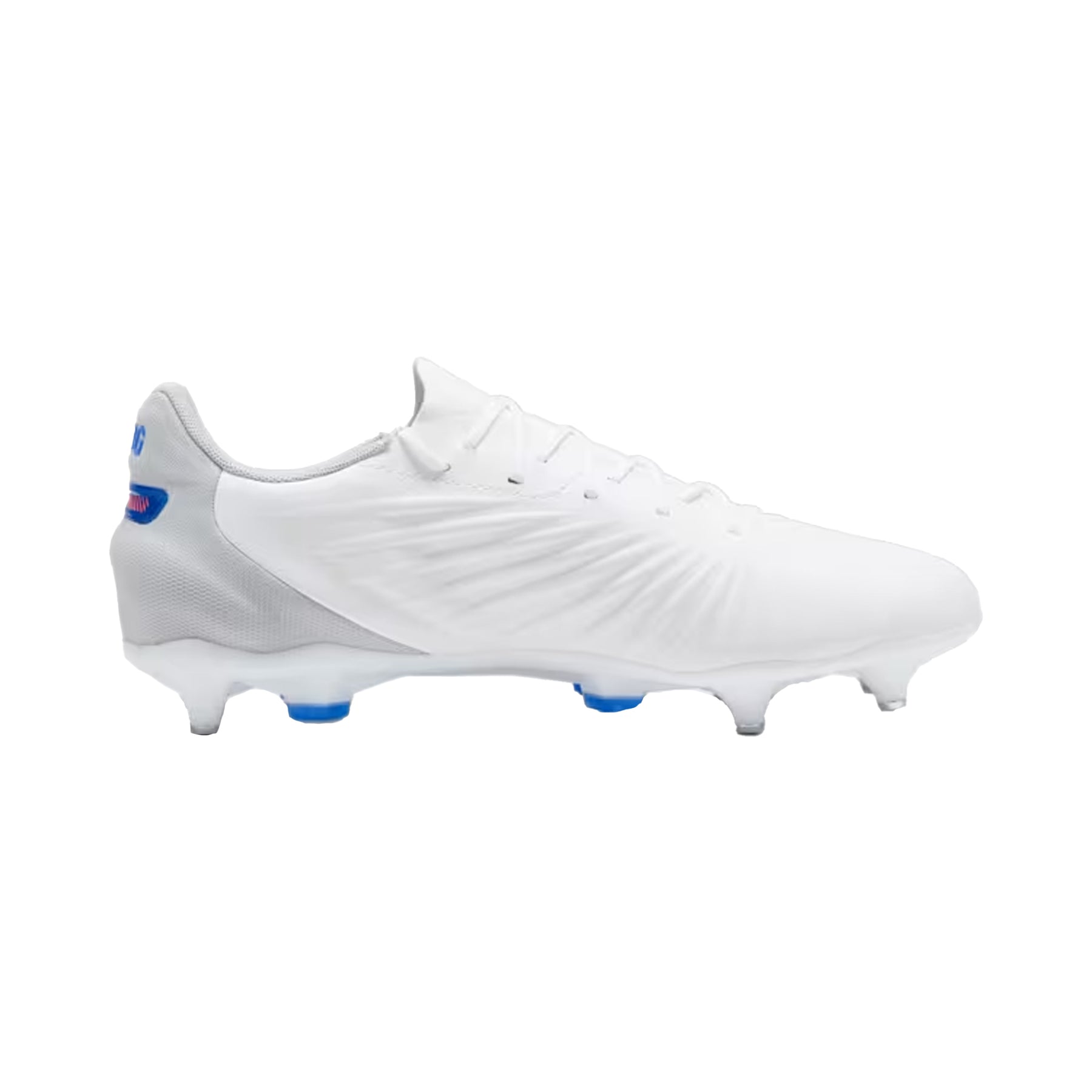 Puma King Match MXSG Football Boots: White/Bluemazing/Light Grey