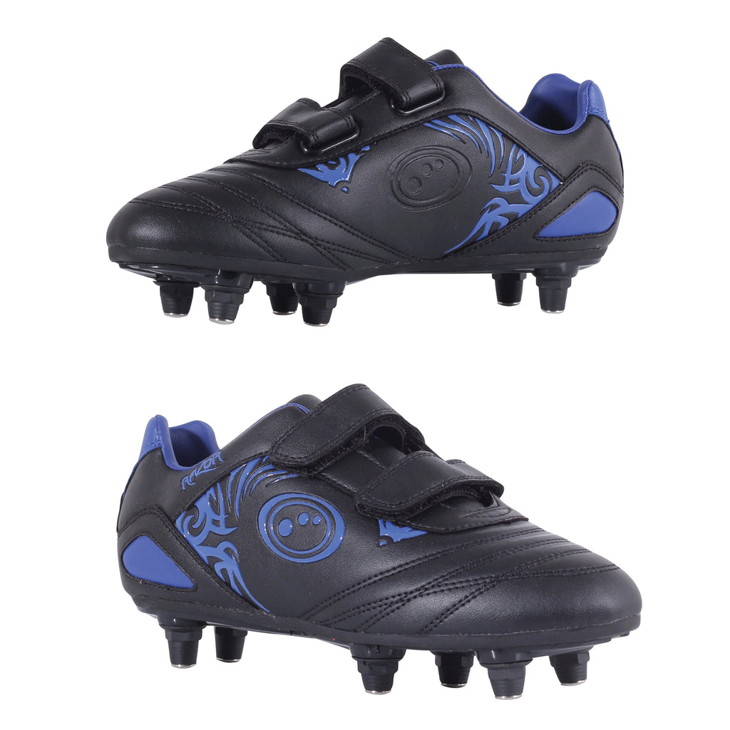 Optimum Razor Rugby Boots Black Blue