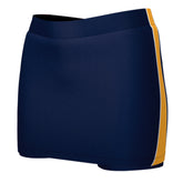 Forest School Skort: Navy/Amber