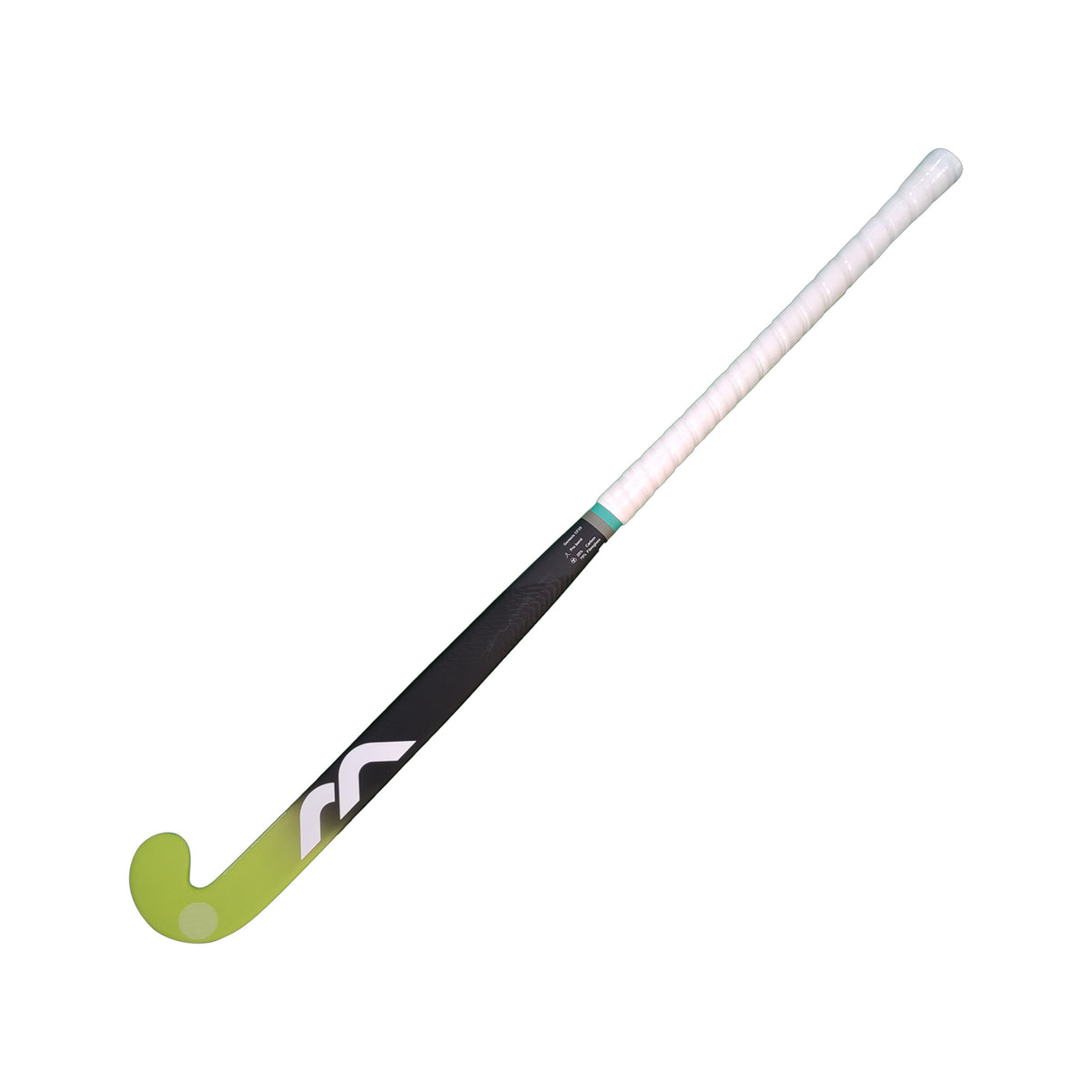 Mercian Genesis CF25 Low Indoor Hockey Stick Black/Lime  - 36.5L