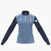 Hampstead and Westminster HC Womens TA ENT Qtr Zip Top : Sky Blue