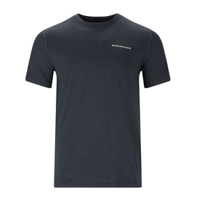 Endurance Mens Abdon S/S T Shirt: Black Melange