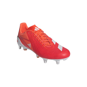 Adidas Adizero RS-15 Ultimate SG Rugby Boots: Lucid Red