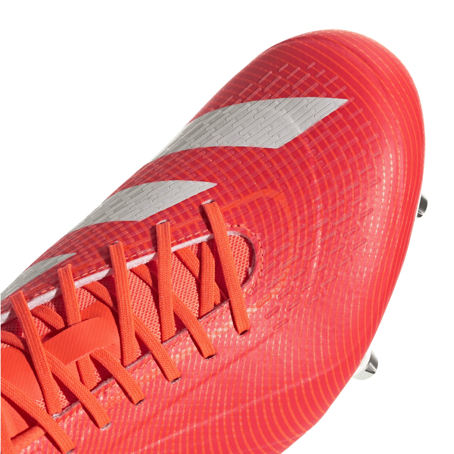 Adidas Adizero RS-15 Ultimate SG Rugby Boots: Lucid Red