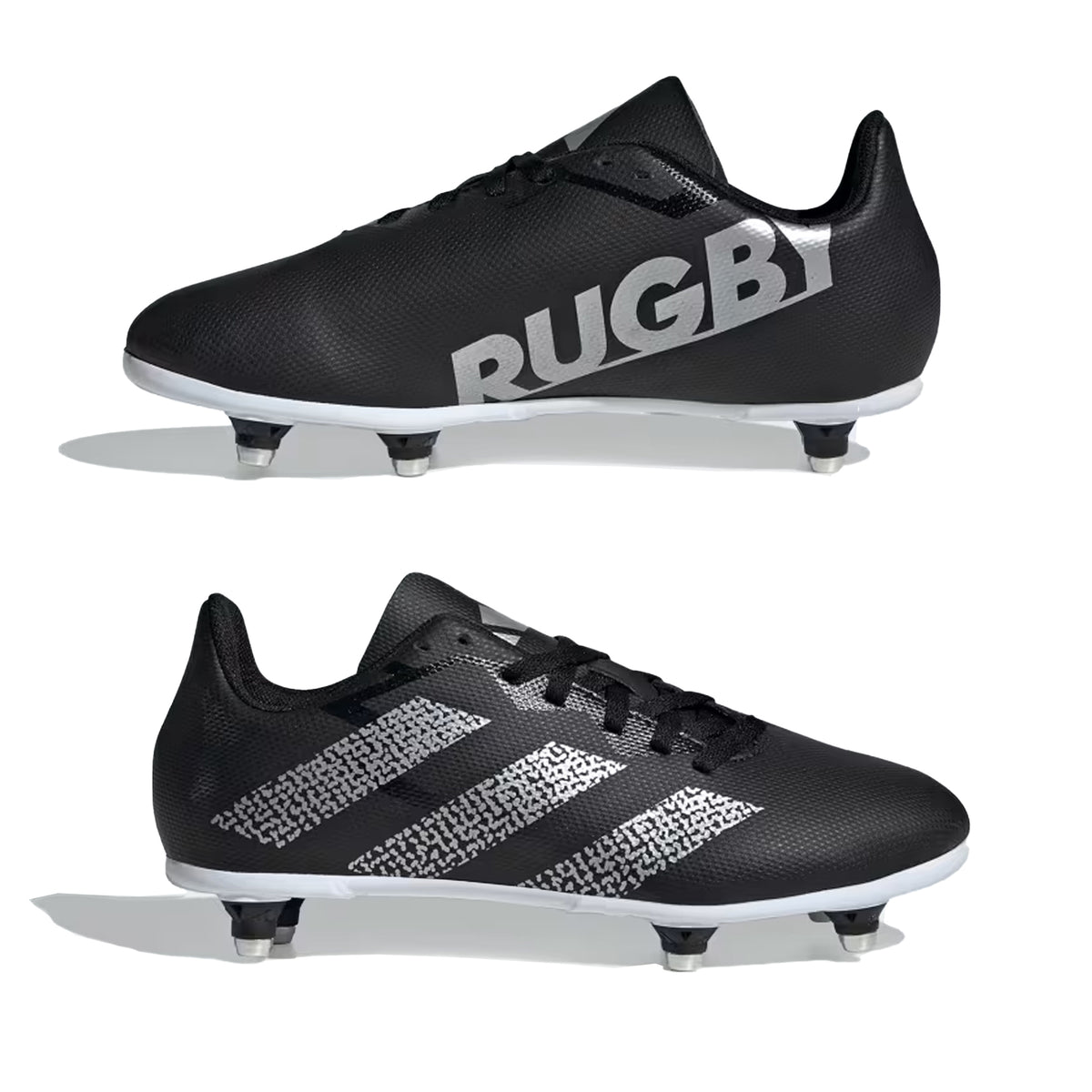 Adidas Rugby Junior SG Rugby Boots 2024: Black