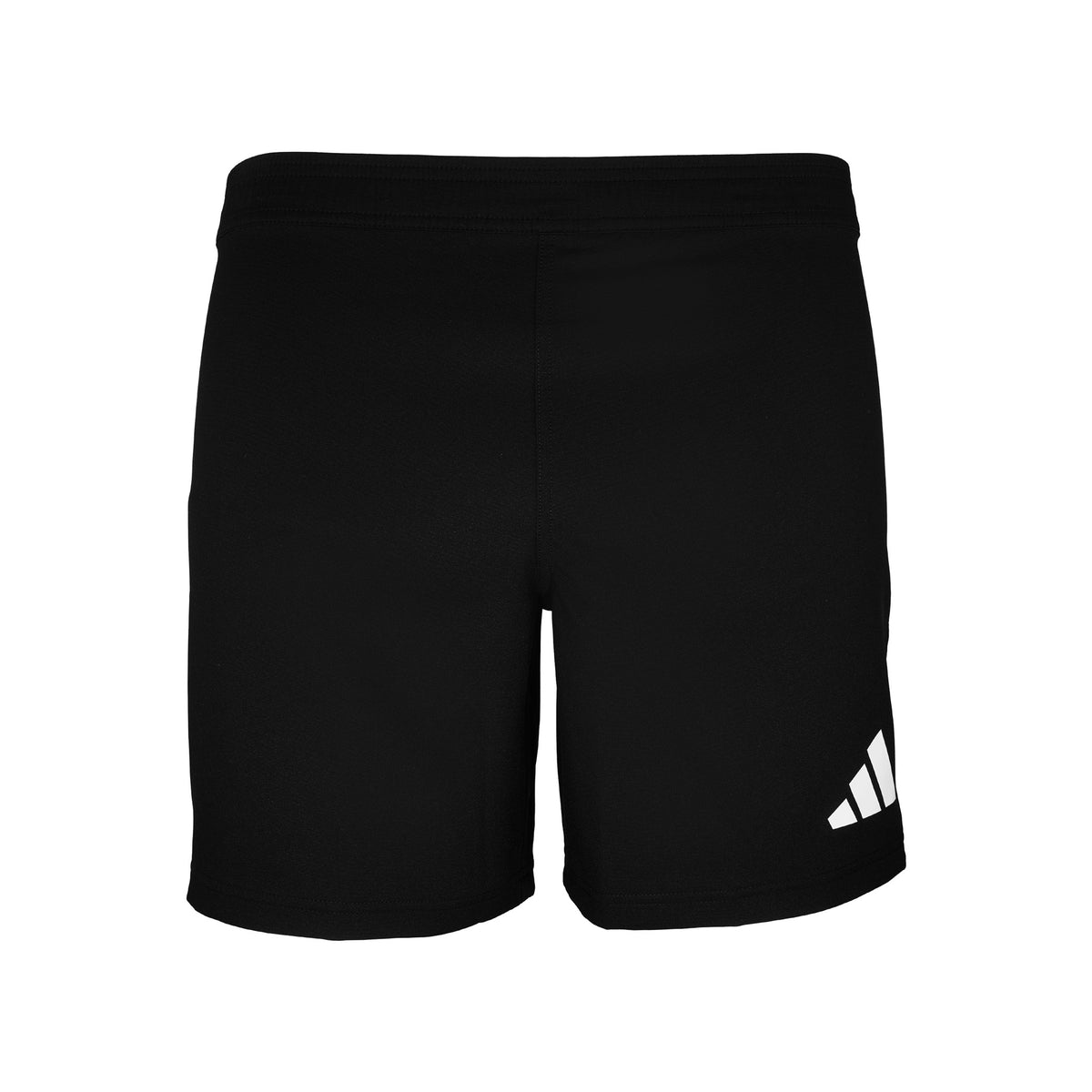 3 Stripe Rugby Short: Black