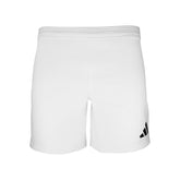 3 Stripe Rugby Short: White