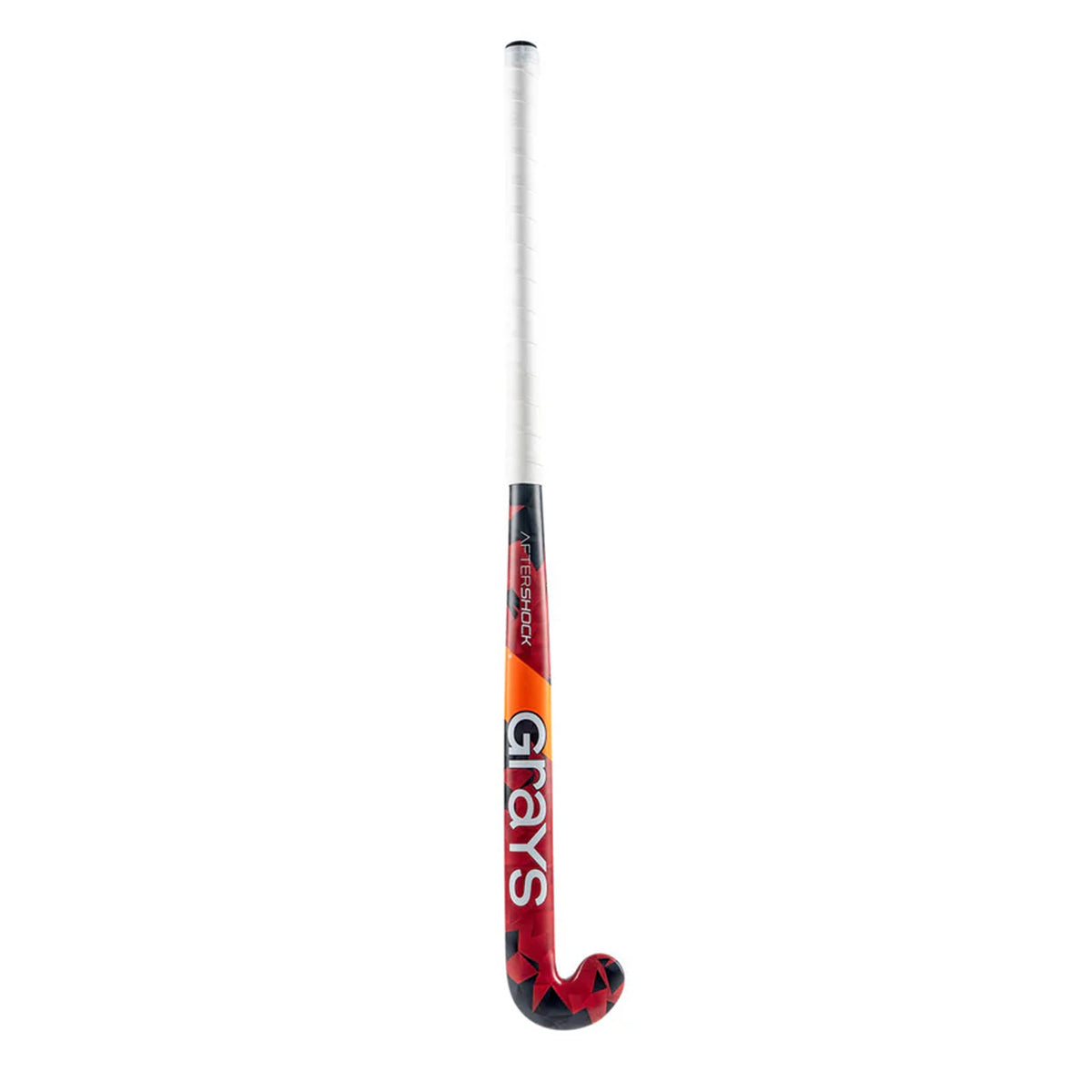 Grays Aftershock Ultrabow Junior Hockey Stick: Red/Black