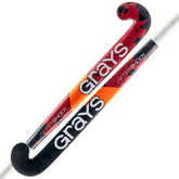 Grays Aftershock Ultrabow Junior Hockey Stick: Red/Black