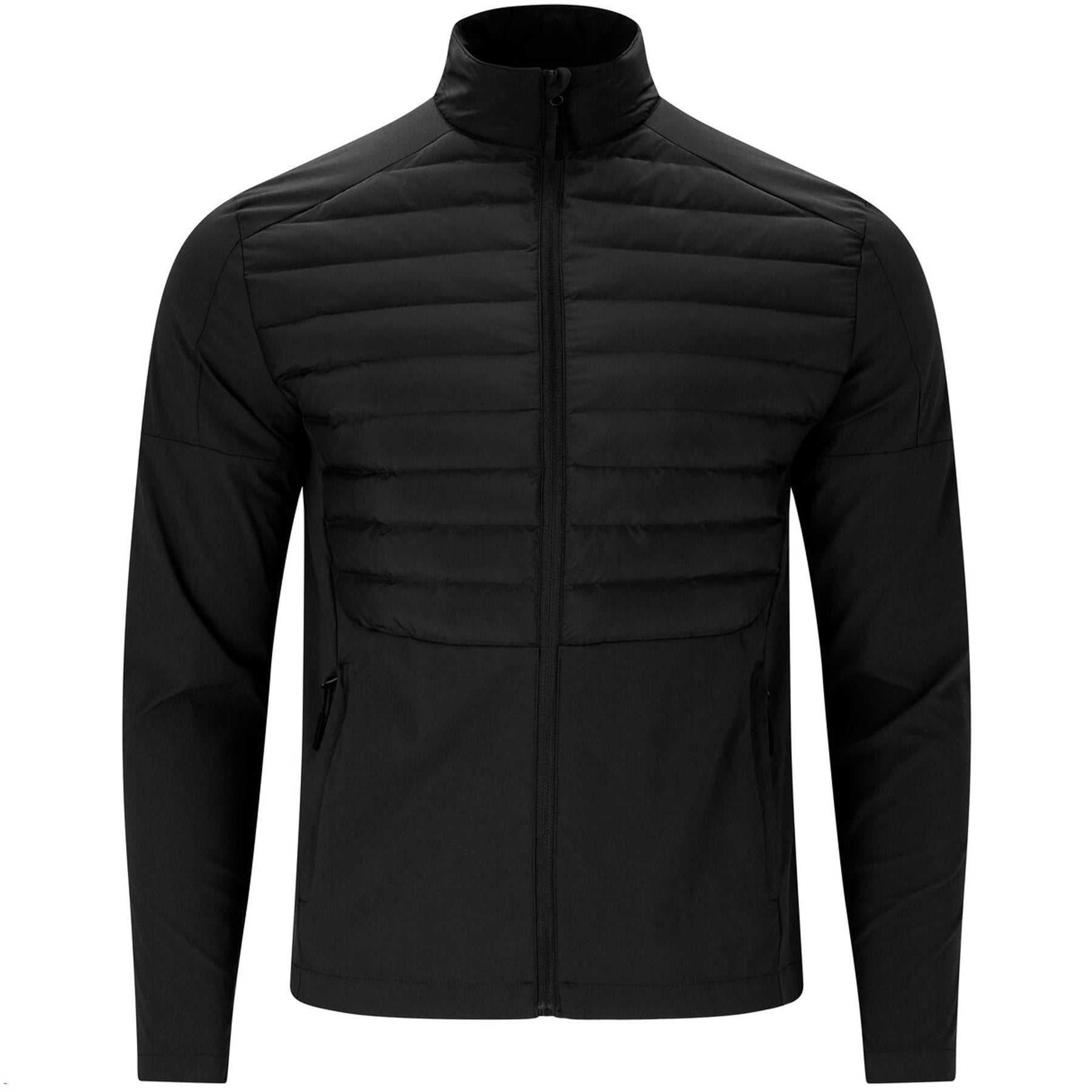 Endurance Benst Mens Hybrid Waterproof Primaloft Jacket: Black