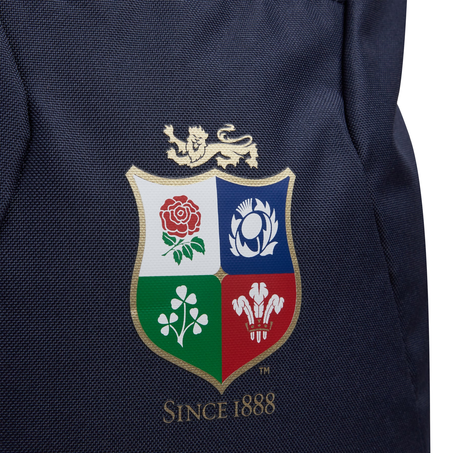 British & Irish Lions Rugby Medium Backpack: Navy