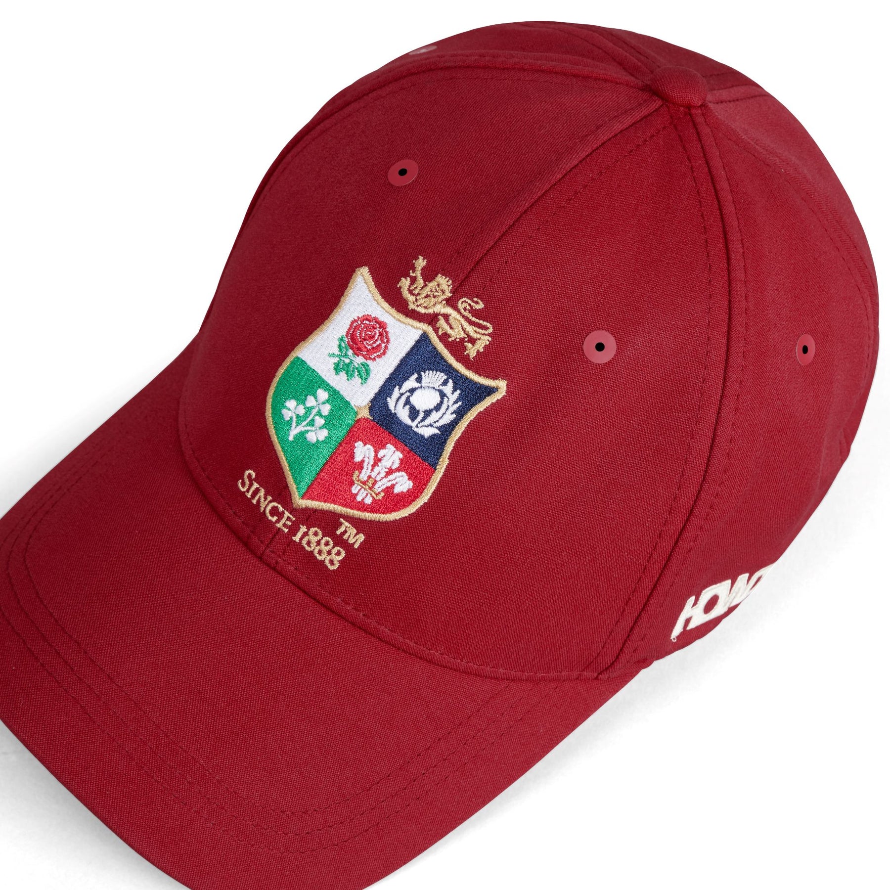 British & Irish Lions Rugby Poly Training Cap: Red