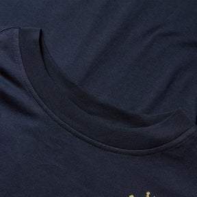 British & Irish Lions Rugby Cotton Jersey Tee: Navy