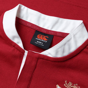 British & Irish Lions Classic Rugby SS Jersey: Red