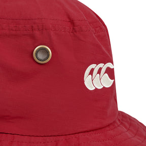 British & Irish Lions Rugby Wide Brim Hat: Red