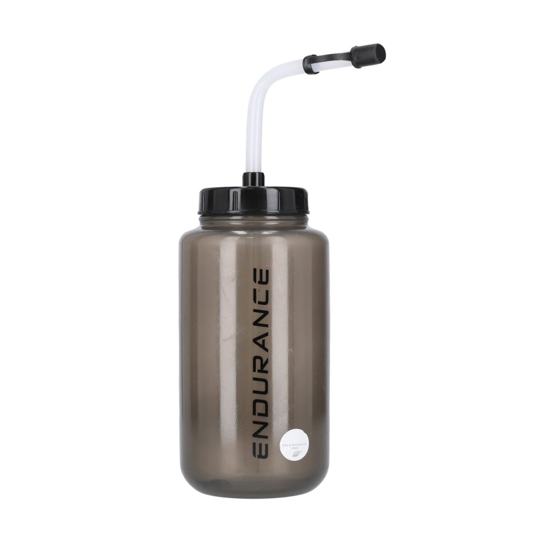 Endurance Flaidy Sports Water Bottle: Black Transparent