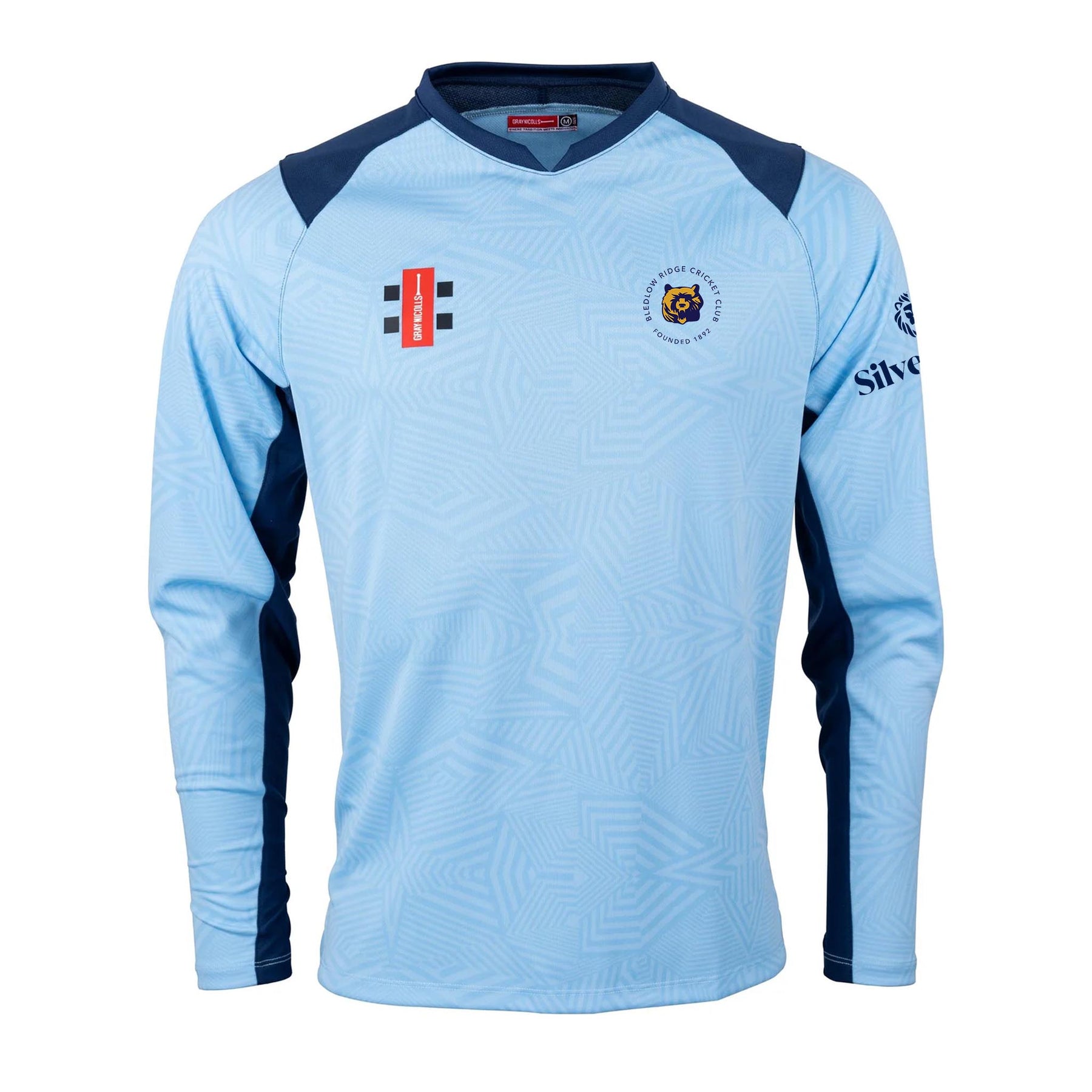 Bledlow Ridge CC GN Pro T20 L/S Shirt: Sky/Navy