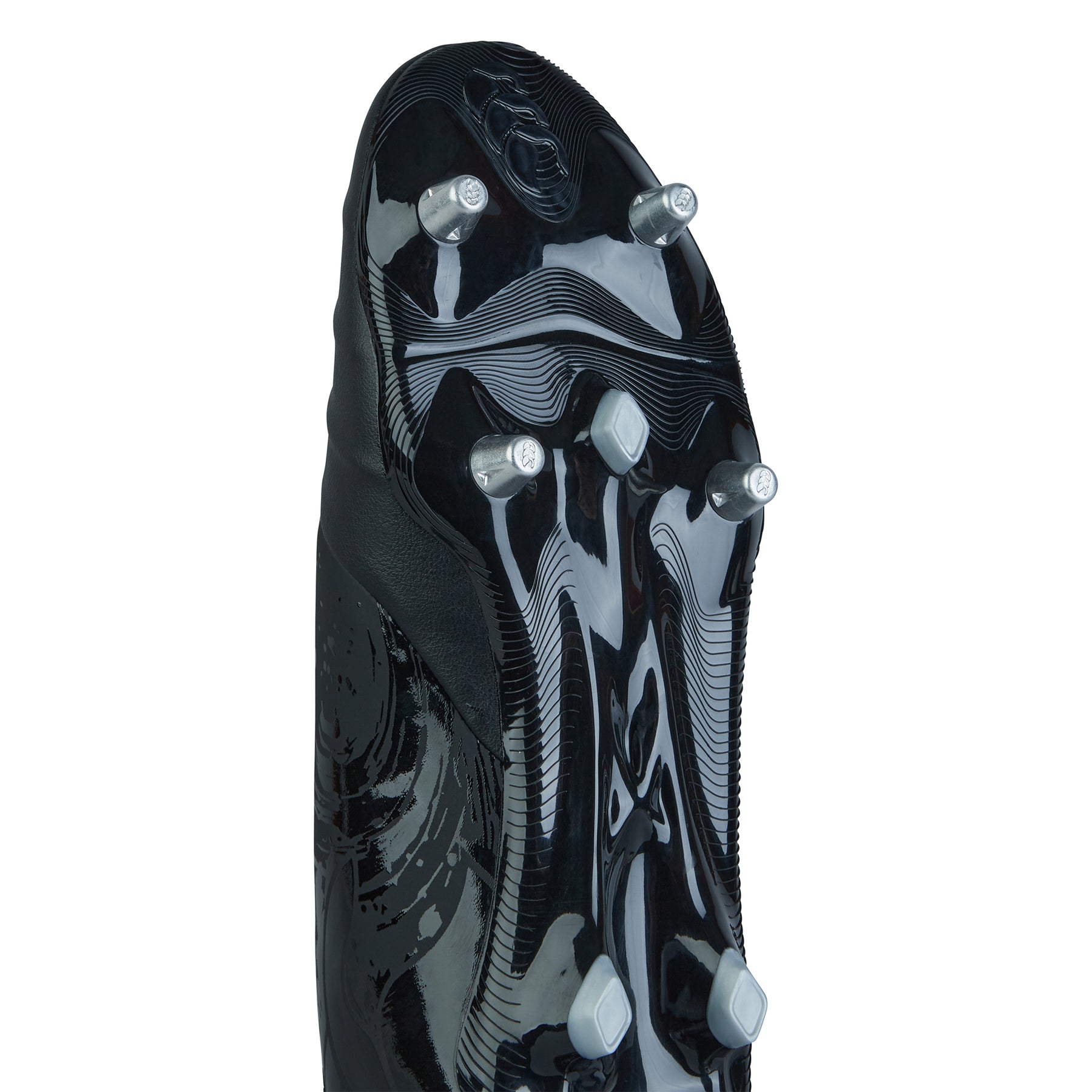 Canterbury Phoenix Genesis Team Rugby Boots: Black/Silver