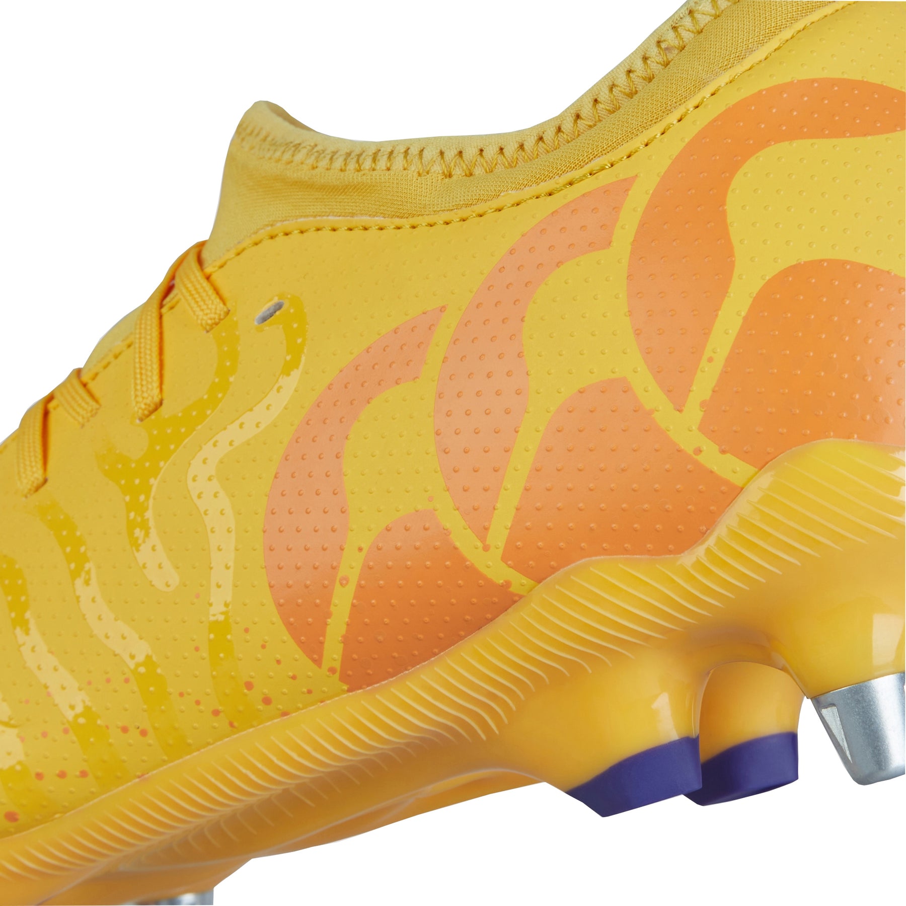 Canterbury Speed Infinite Team SG Rugby Boots: Yellow/Orange