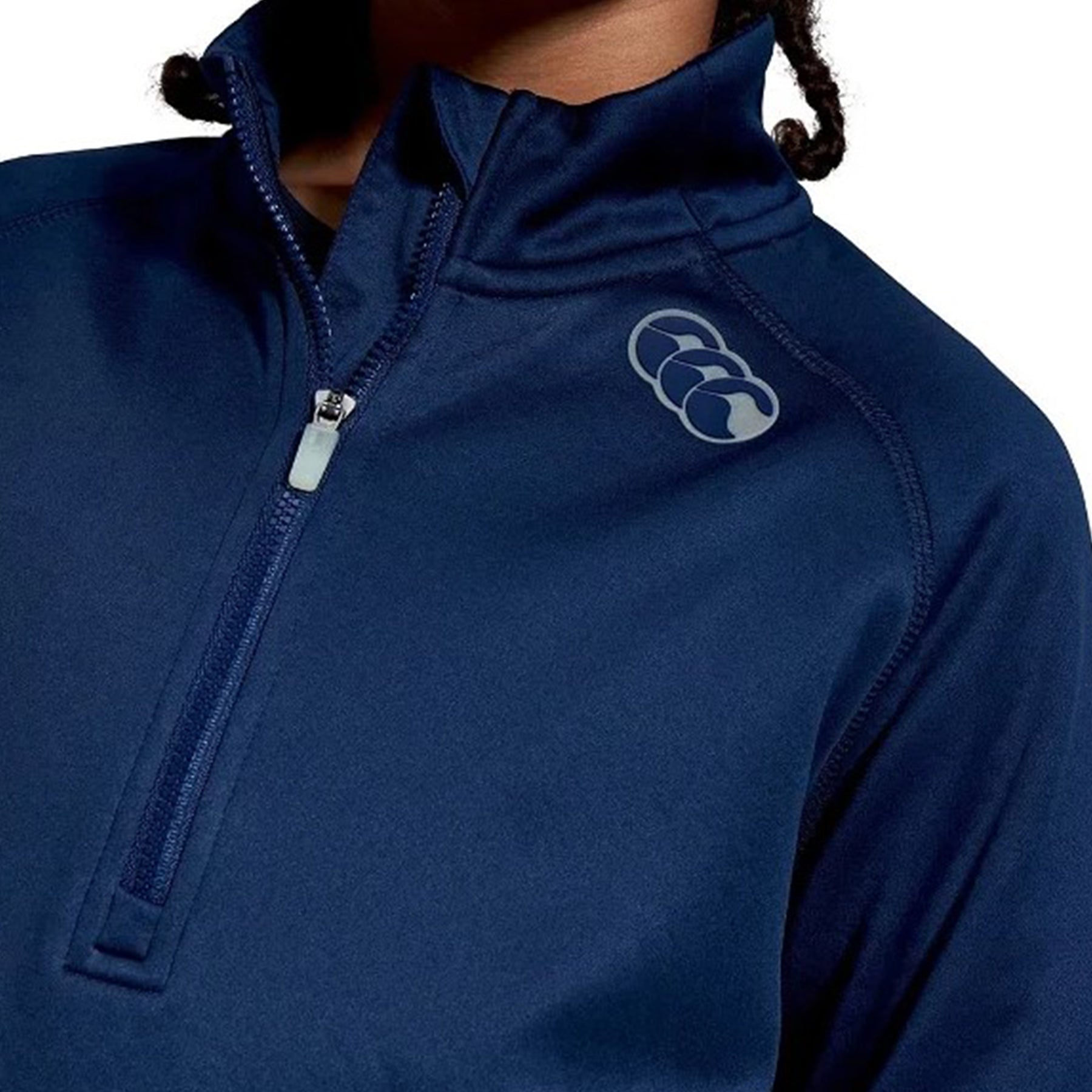 Canterbury Junior Thermoreg Half Zip Fleece: Blue