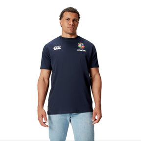 British & Irish Lions Rugby Cotton Jersey Tee: Navy