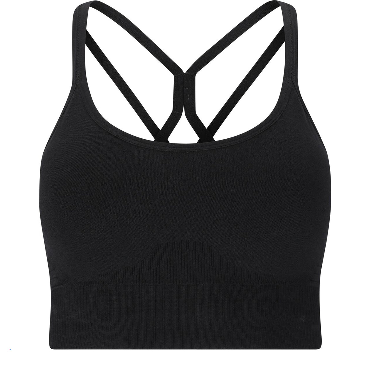 Athlecia Foan Seamless Sports Bra: Black