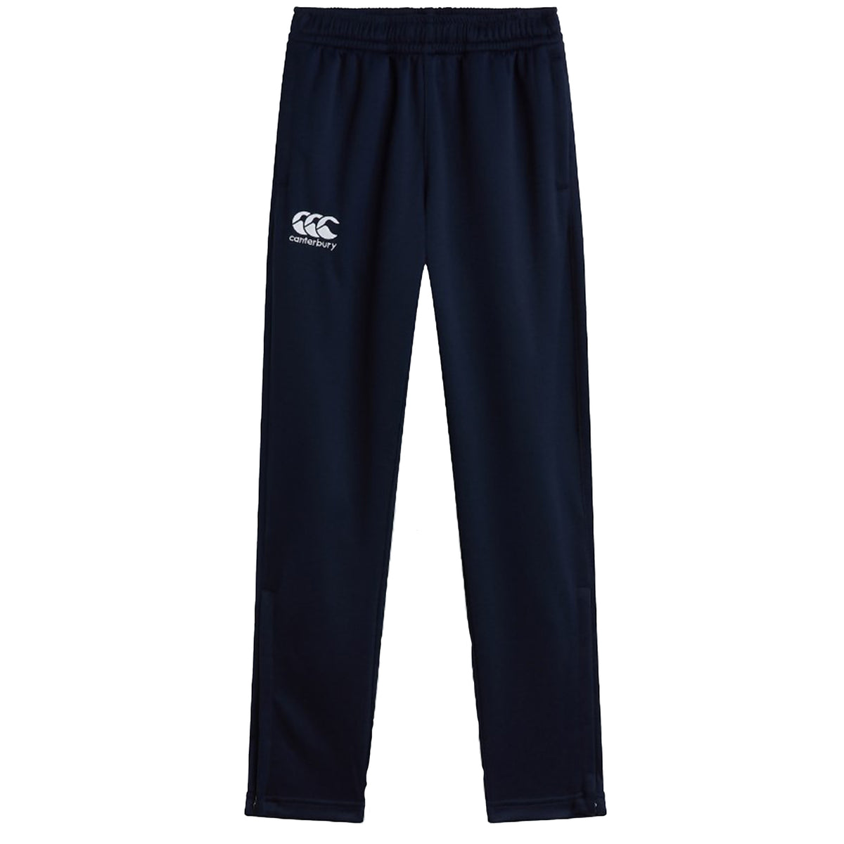 Canterbury Junior Stretch Tapered Polyknit Trousers: Navy