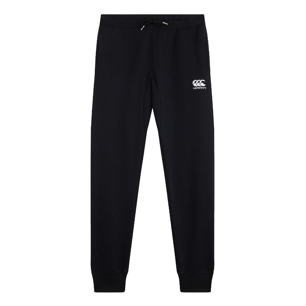 Canterbury Mens Tapered Fleece Cuff Pant: Black