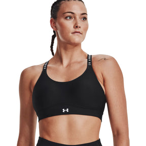 Under Armour Infinity Mid Bra: Black