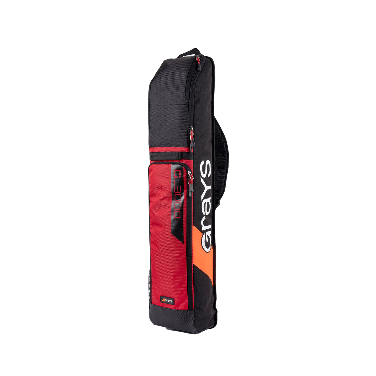 Grays G3000 Hockey Kit Bag: Black/Red