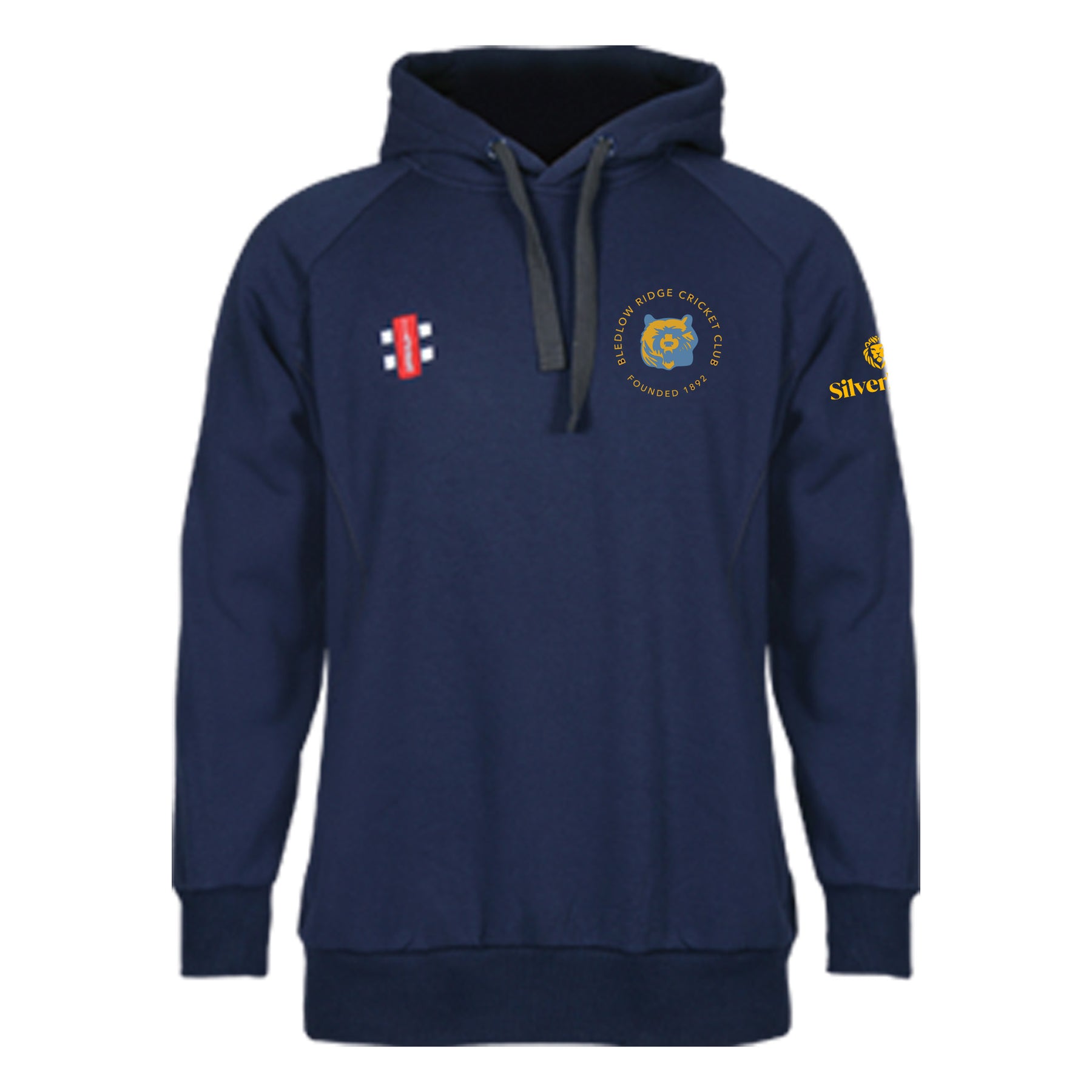 Bledlow Ridge CC GN Hooded Top Storm: Navy