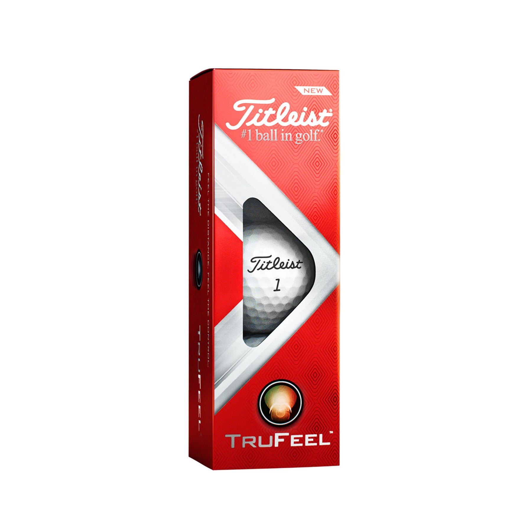 Titleist Trufeel Golf Ball- pack of 3: White