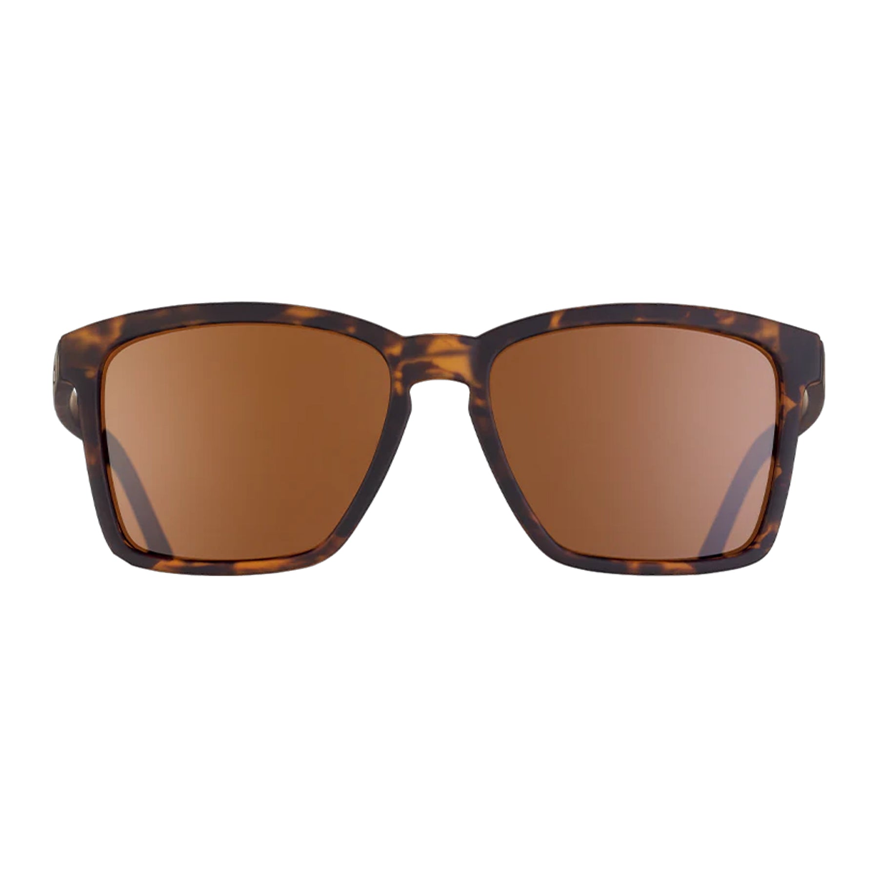 Goodr Baller Sunglasses Brown Non-Reflective Lenses: Tortoiseshell Frame