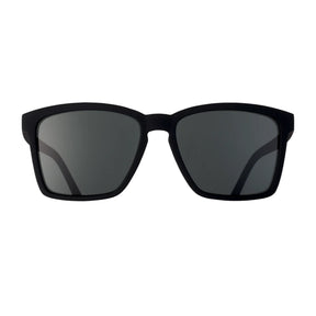 Goodr Level Sunglasses Black Non-Reflective Lenses: Black Frame