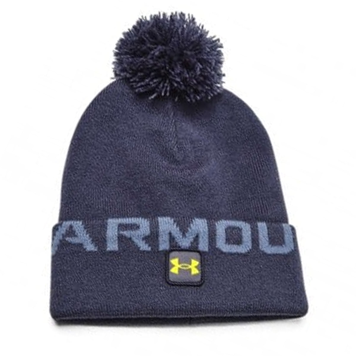 Under Armour Halftime Fleece Pompom Beanie: Blue