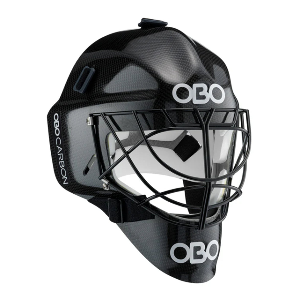 OBO Hockey GK CK Carbon Helmet: Black