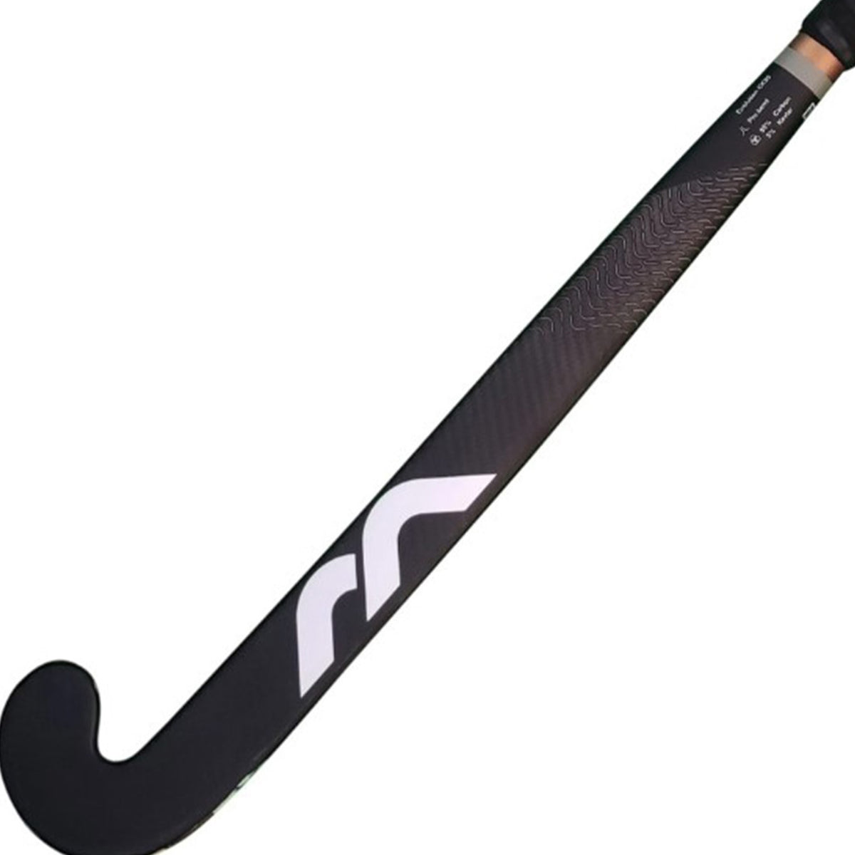 Mercian Elite CF95 Pro Hockey Stick: Carbon/Splash