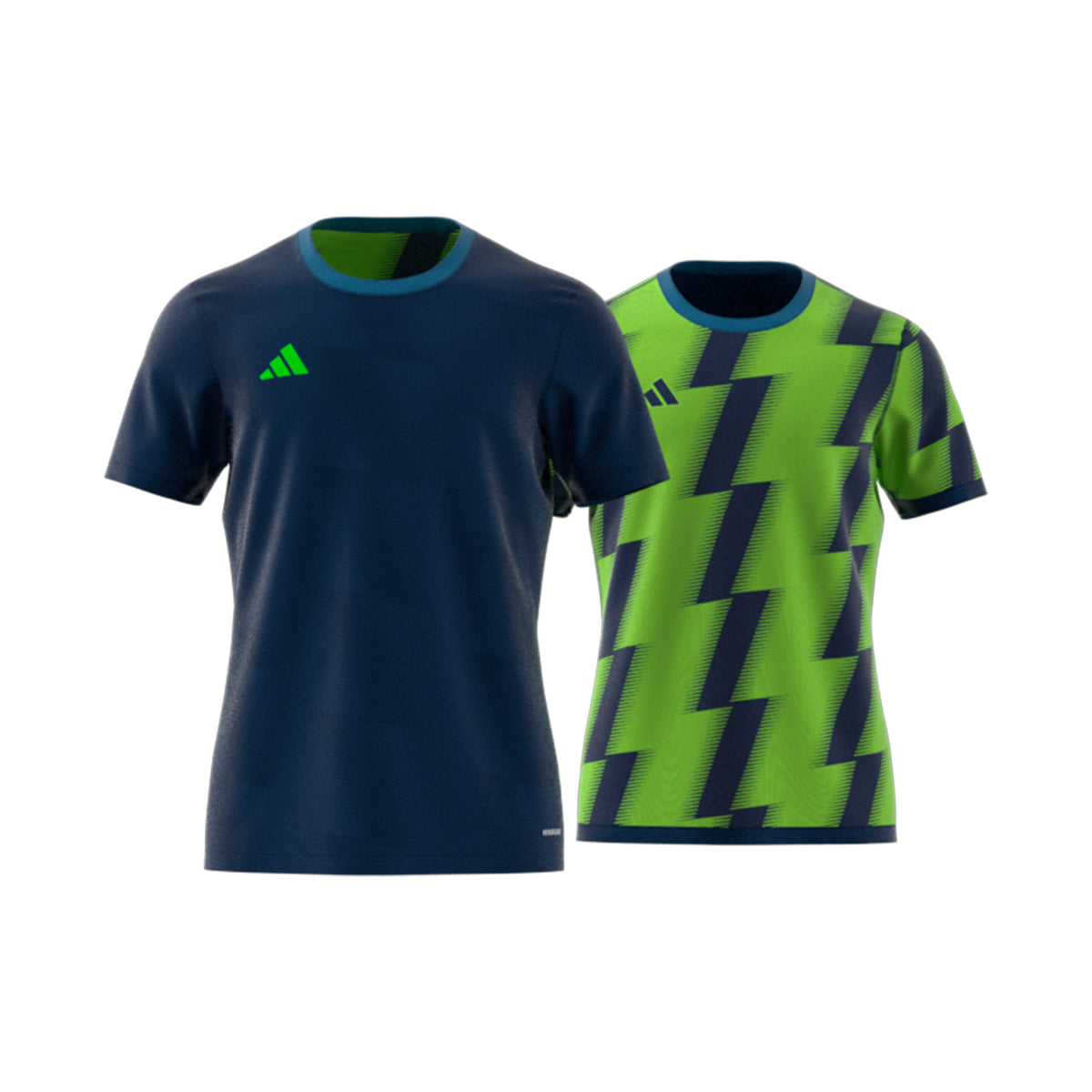 Reversible 24 Jersey Youth: team navy blue/team semi sol green2