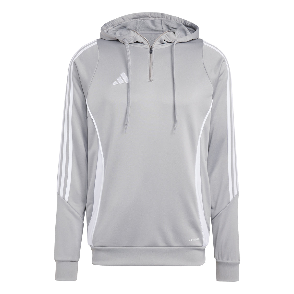 Tiro24 Training Hoodie: team mid grey/white