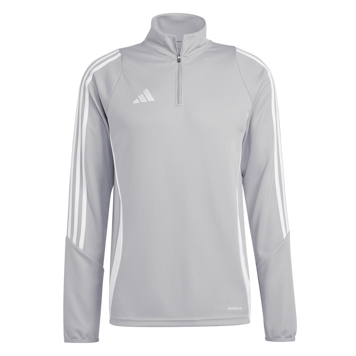 Tiro24 Training Top: team mid grey/white