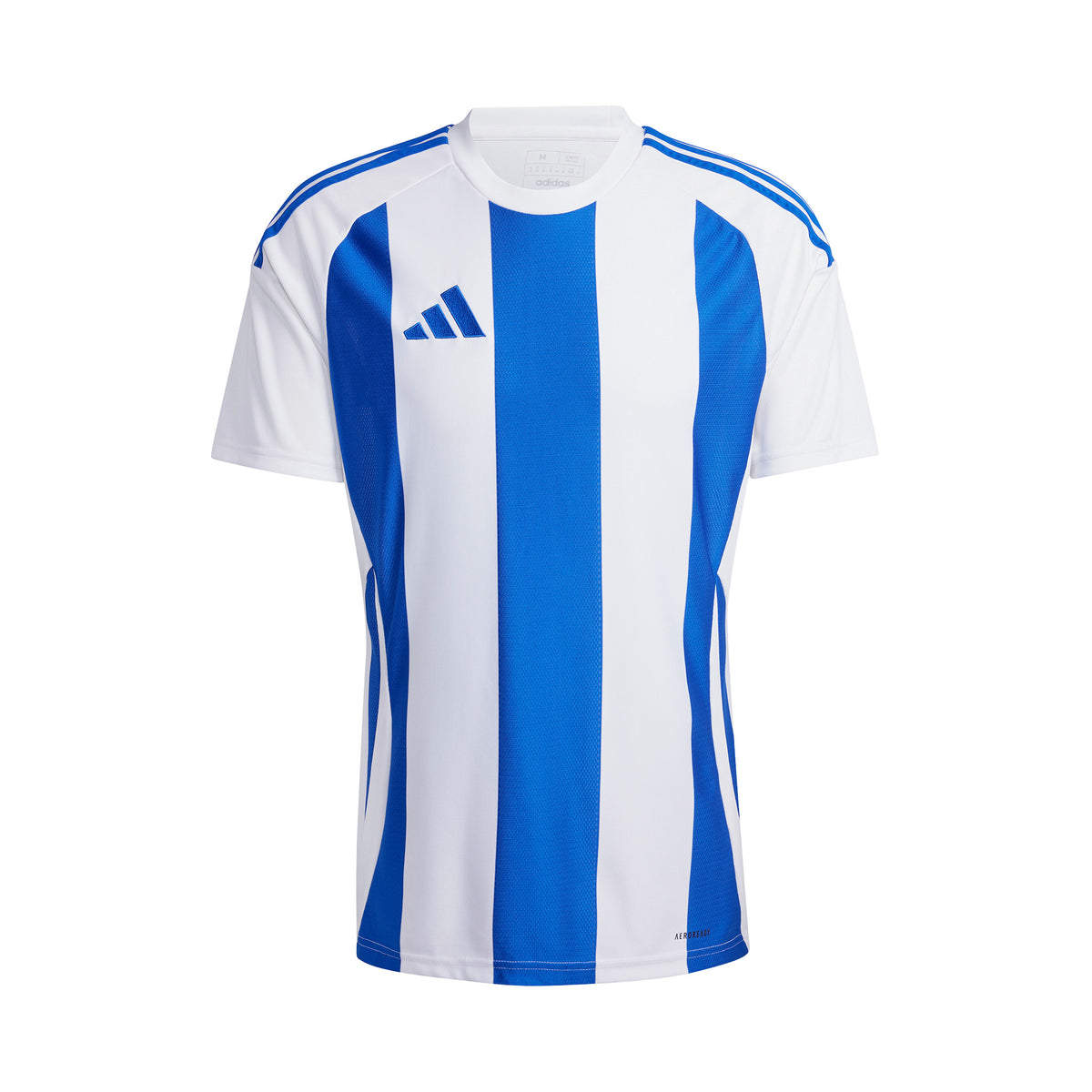 Striped 24 Jersey Youth: white/team royal blue