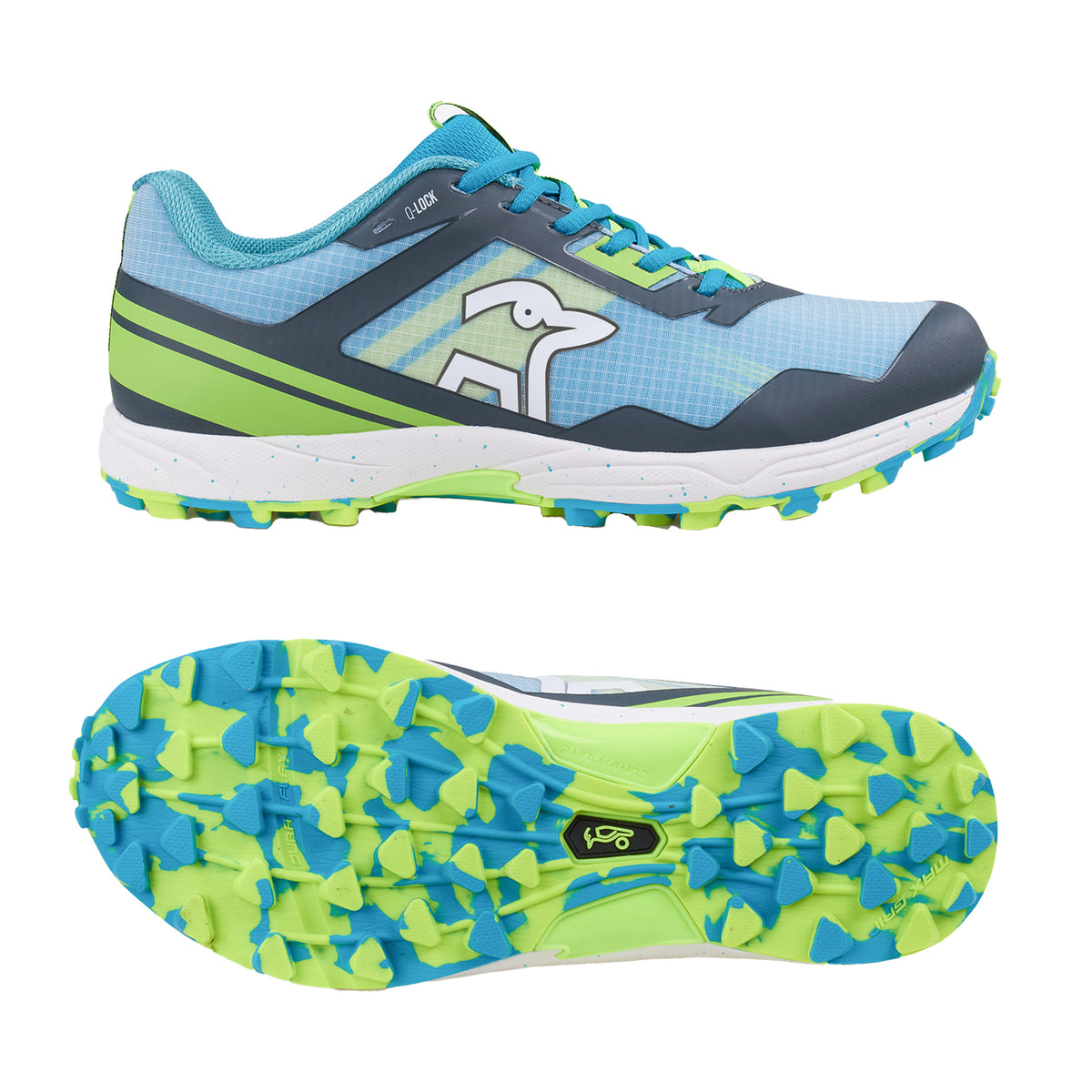 Kookaburra Jade Womens Hockey Shoes: Teal/Grey