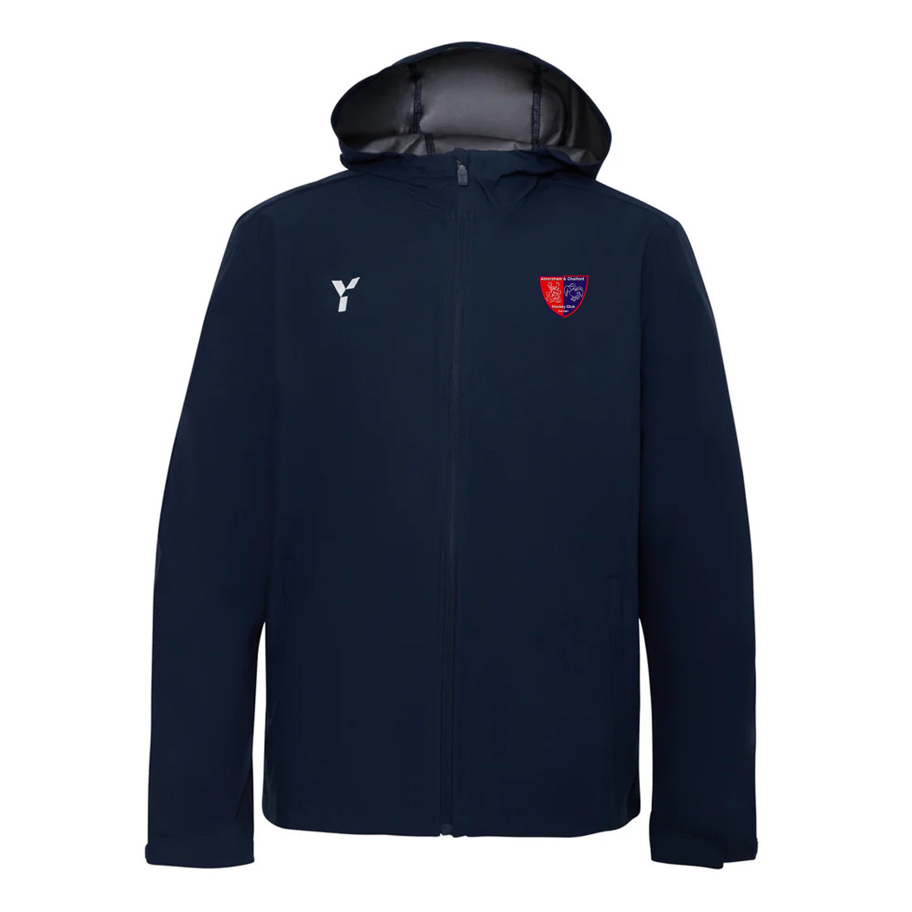 Amersham and Chalfont HC Y1 Junior Raincoat: Navy