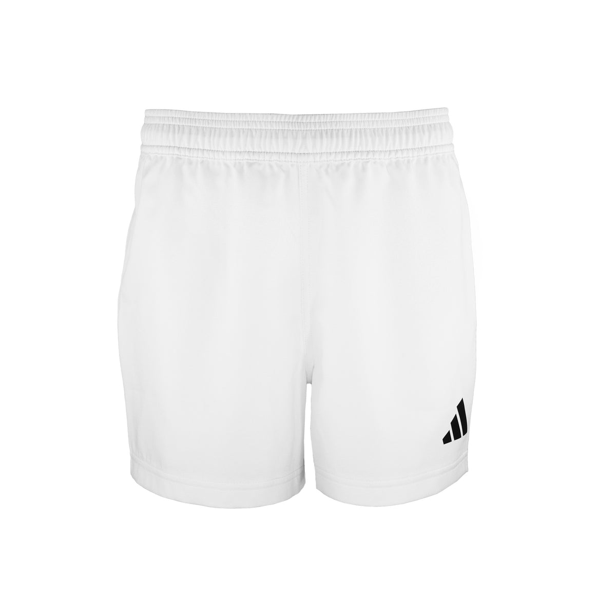 3 Stripe Rugby Short Youth: White